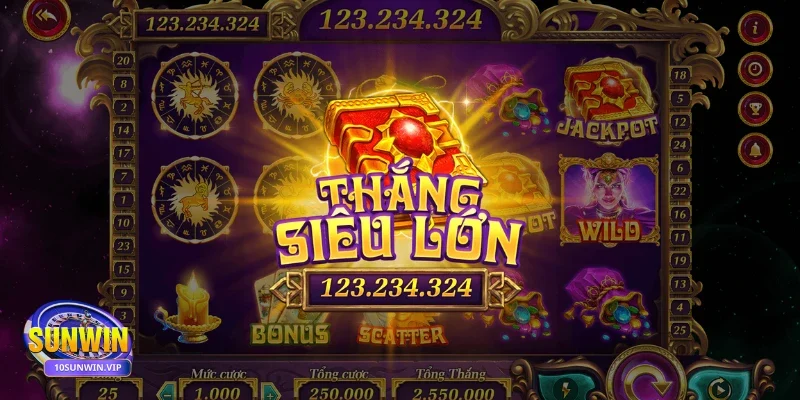 hướng dẫn cách săn jackpot nổ hũ tại Sunwin