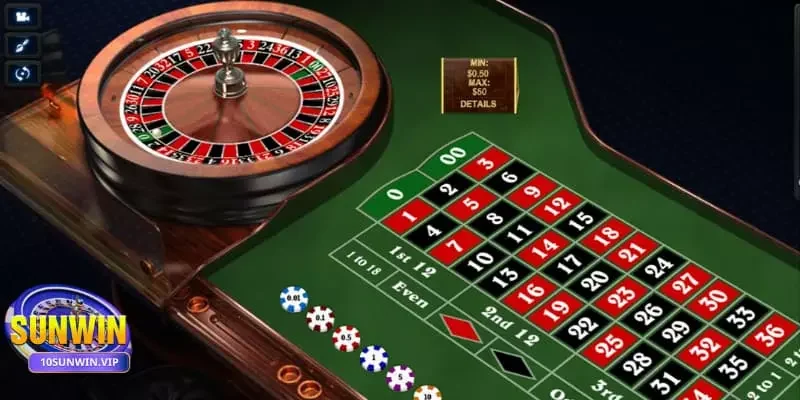 Hướng dẫn cách chơi Roulette Sunwin